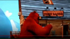 гризли и лемминги. Смешное. как лемминг надувается и сдувается как шарик.mp4