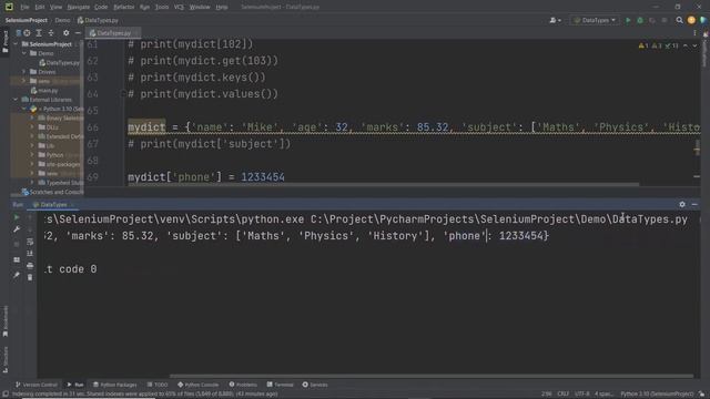 Part 3 | Selenium With Python Tutorial For Beginners | Data Types In Python With Practical Example