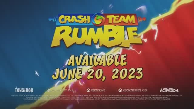 ИГРА__Crash Team Rumble, #Трейлер к запуску предзаказов