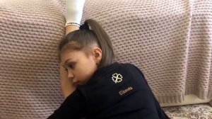 Собираю рюкзак на тренировку . Разучиваем новый элемент