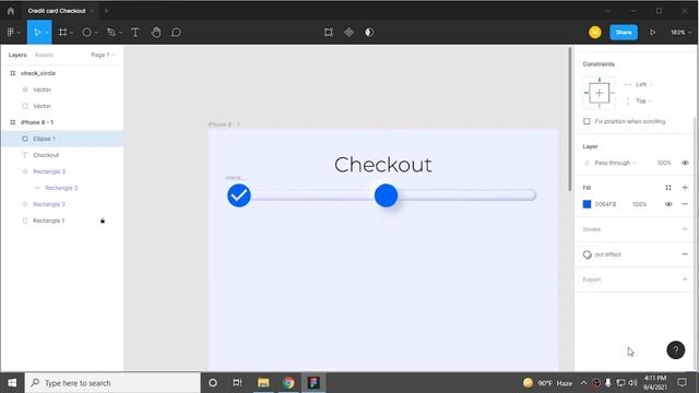 Figma Tutorial - Credit Card Checkout UI Design