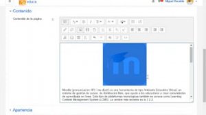 Agregar  una página en Moodle 3.2