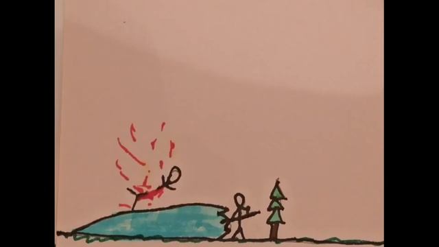 Мультик на бумаге своими руками москва включи звук ксуврон смотреть онлайн