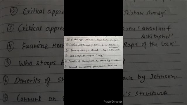 MGSU MA PREVIOUS ENGLISH Caroline to reformationAge paper 3. #Carolinetoreformation #MAprevious2024