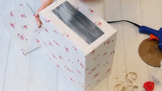 Корзина ОРГАНАЙЗЕР из картонной коробки своими руками :: Переделка :: DIY смотреть онлайн