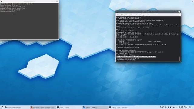 ArcoLinux : 974 Holiday Challenge : Build your very own Arch Linux Plasma or 12 other desktops
