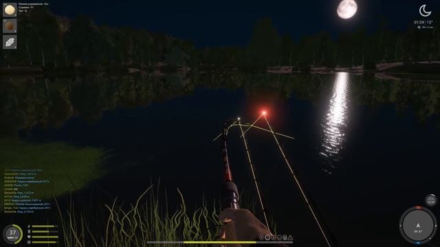 Трофейный Лещ на озере Комарином смотреть онлайн