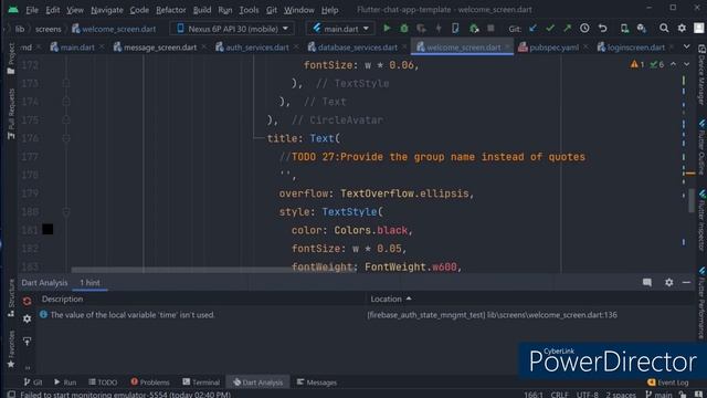 Build a Flutter Firebase Chat App with Google Authentication, Chat Room, Message Ordering Part 2