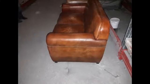 Диванчик кожаная обивка стиль бохо смотреть онлайн