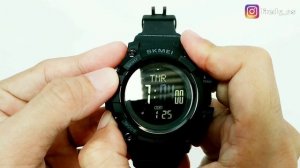 Cara Mengatur Jam Tangan DIGITAL SKMEI 1356 KALIBRASI COMPASS