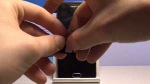 Как вставить СИМ(SIM)-карту и карту памяти(Флешку) в Samsung Galaxy A5 2016?