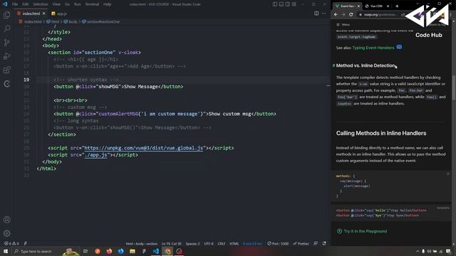 12 - More about events смотреть онлайн