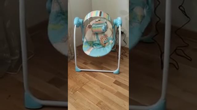 Как собрать кресло качели babyton sleepy