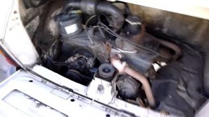 Fiat 126p Cold engine start, running and sound HD 720p