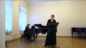 Н.Метнер «У врат обители святой» (М.Лермонтов) В.Преображенская(меццо-сопрано), Елена Лобанова(ф-но