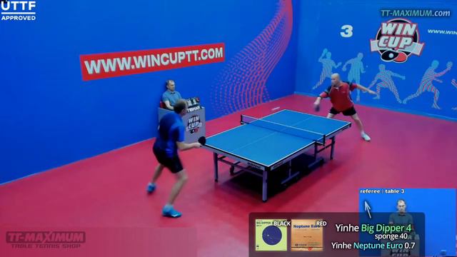 ЗАЩИТНИК ВИРТУОЗ ВРАЩЕНИЯ ракетки с ДЛИННЫМИ ШИПАМИ Игорь Суковатый Yinhe NEPTUNE EURO, Big Dipper