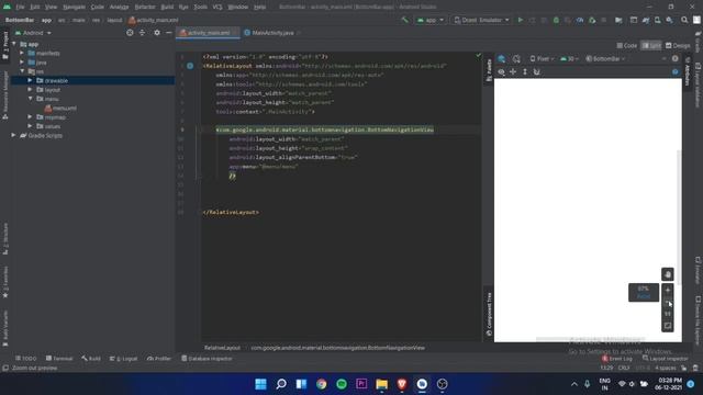 Bottom Navigation Bar Android | How To Add Bottom Bar Like Instagram смотреть онлайн
