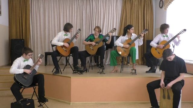 Ансамбль гитаристов "МИЛОНГА" Номинация "Учитель-ученик", 3 категория (14-17 лет включительно) смотреть онлайн