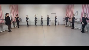 Экзерсис по народному танцу станок и середина