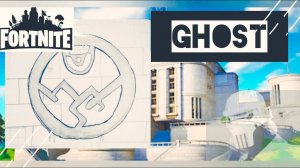 Join Ghost/фортнайт граффити/ рисунок