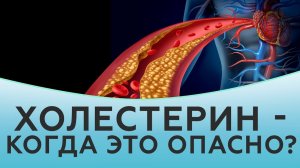 Холестерин - что это такое. Чем опасен холестерин.