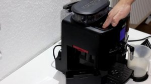 Krups EA82 kalibracja młynka Krups EA82  ustawienie czasu mielenia młynka Mühlenkalibrierung grinde