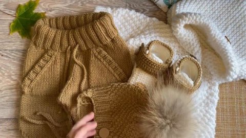 Два готовых комплекта/новинки детских вещей/новые проекты #вязовлог#knitting#вязание#вязаниедетям