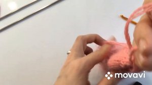 Детские Варежки спицами из пуха норки. Самый простой способ.