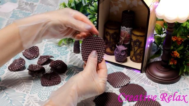 Свеча из Вощины "Роза". Вы ЭТО должны увидеть! Мастер-Класс.