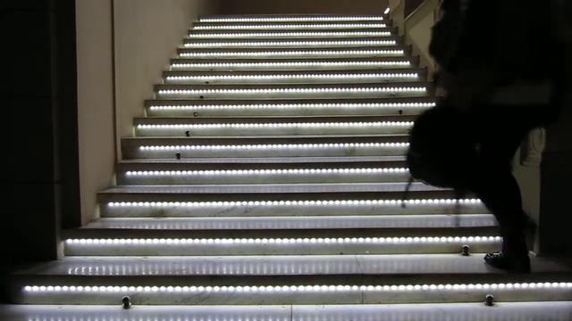 Мраморная лестница (большая) днём смотреть онлайн