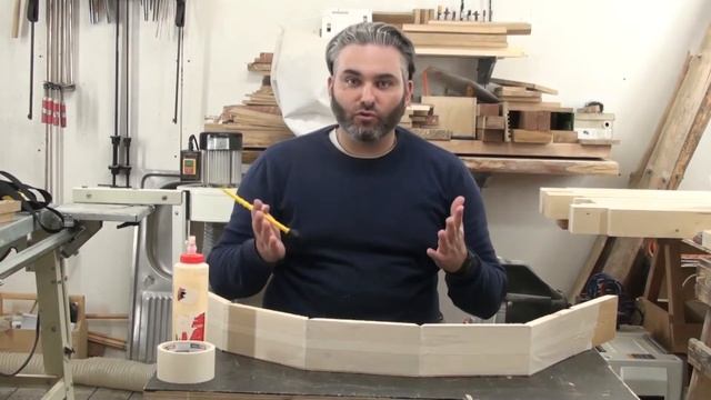 Обзор РЕМЕННОЙ струбцины STANLEY. Часть 6 - Склеивание полки. смотреть онлайн