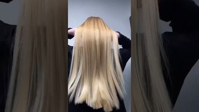 Кератиновое выпрямление волос для блонда Для записи: +79017738427 Inst @tanya_che_hair