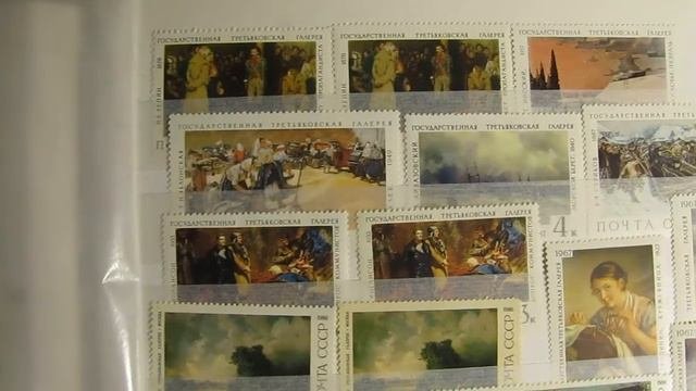 Обзор почтовых марок Альбом на обзор часть 3 #марка #PostageStamp #Stamps #мояколлекция