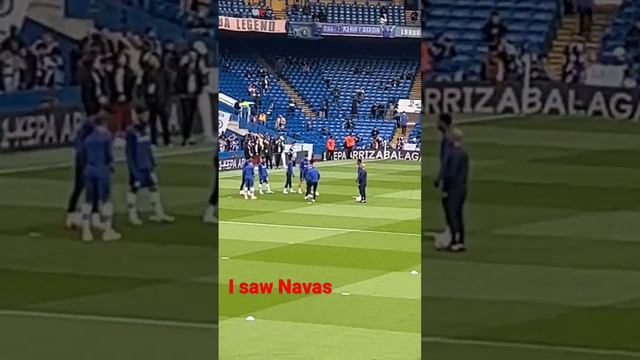 He saw Navas