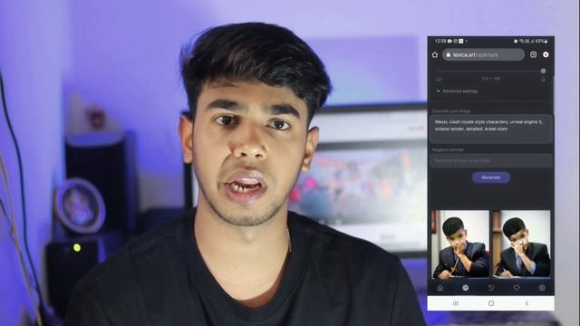 YOUTUBE THUMBNAIL MADE BY AI l Using AI to make youtube thumbnail. смотреть онлайн