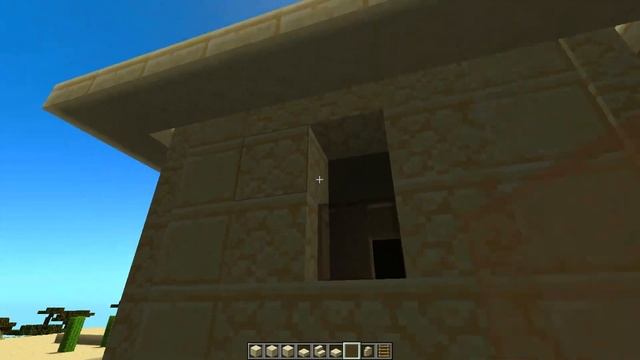 КРЕПОСТЬ ДЛЯ ДРУЗЕЙ! Как построить красивый дом в пустыне в майнкрафт? смотреть онлайн