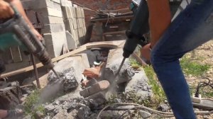 Makita HM1213 против китайца MAXPOWER Rotary Hammer 5201