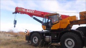 Короткобазовый кран PALFINGER SANY SRC550C в Архангельске