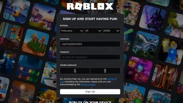 How to make new roblox account/sign up смотреть онлайн