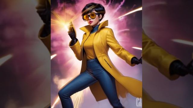 Realistic short video Jubilee from the marvel comics multiverse.  #marvel