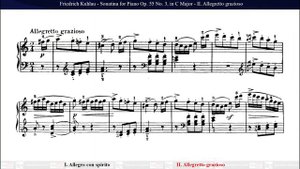 Friedrich Kuhlau: Sonatina Op. 55 No 3 in C Major (Complete)