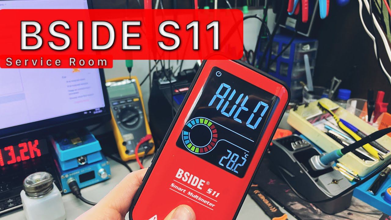 Цифровой мультиметр BSIDE S11 тест смотреть онлайн