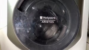 Stress Test #5 - Heavy Wet Hoodie VS Hotpoint Ariston Aqualtis Washer Dryer (Open Door JUMPING Spin