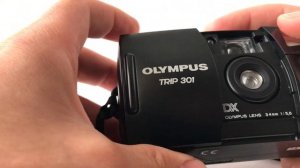 Olympus TRIP 301 camera 35mm film