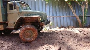 Wpl B36 RC 6x6 Ural OFF ROAD MUD MISSION 🚙