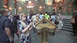 Иностранные журналисты посетили Главный храм ВС РФ в Подмосковье