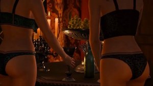 Witcher 3 - Triss and Yen Scene at the Kingfisher Inn
