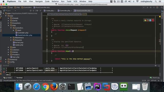 resource controller in laravel 5.7 || resourse controller || crud controller || laravel master