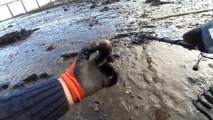 Пляжный коп  в шотландии / коп на старом пляже