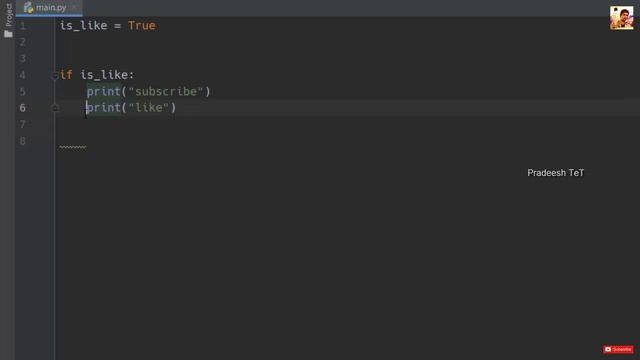 If, Else statement in Python [Tamil] | Control statement